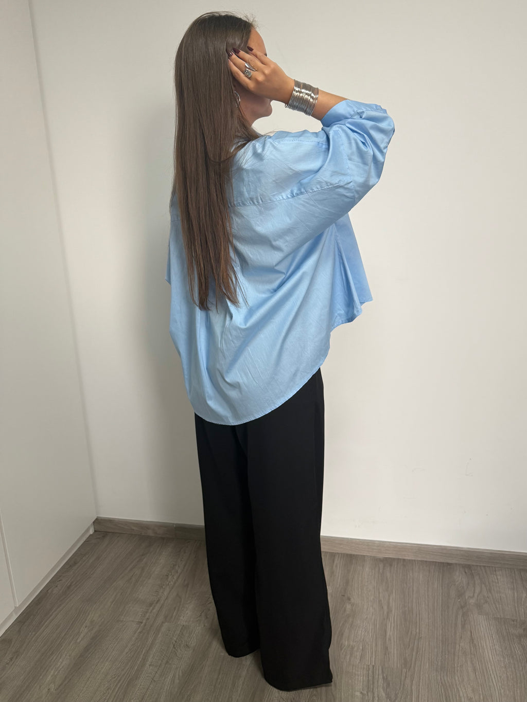 Pantalon habillé wide leg