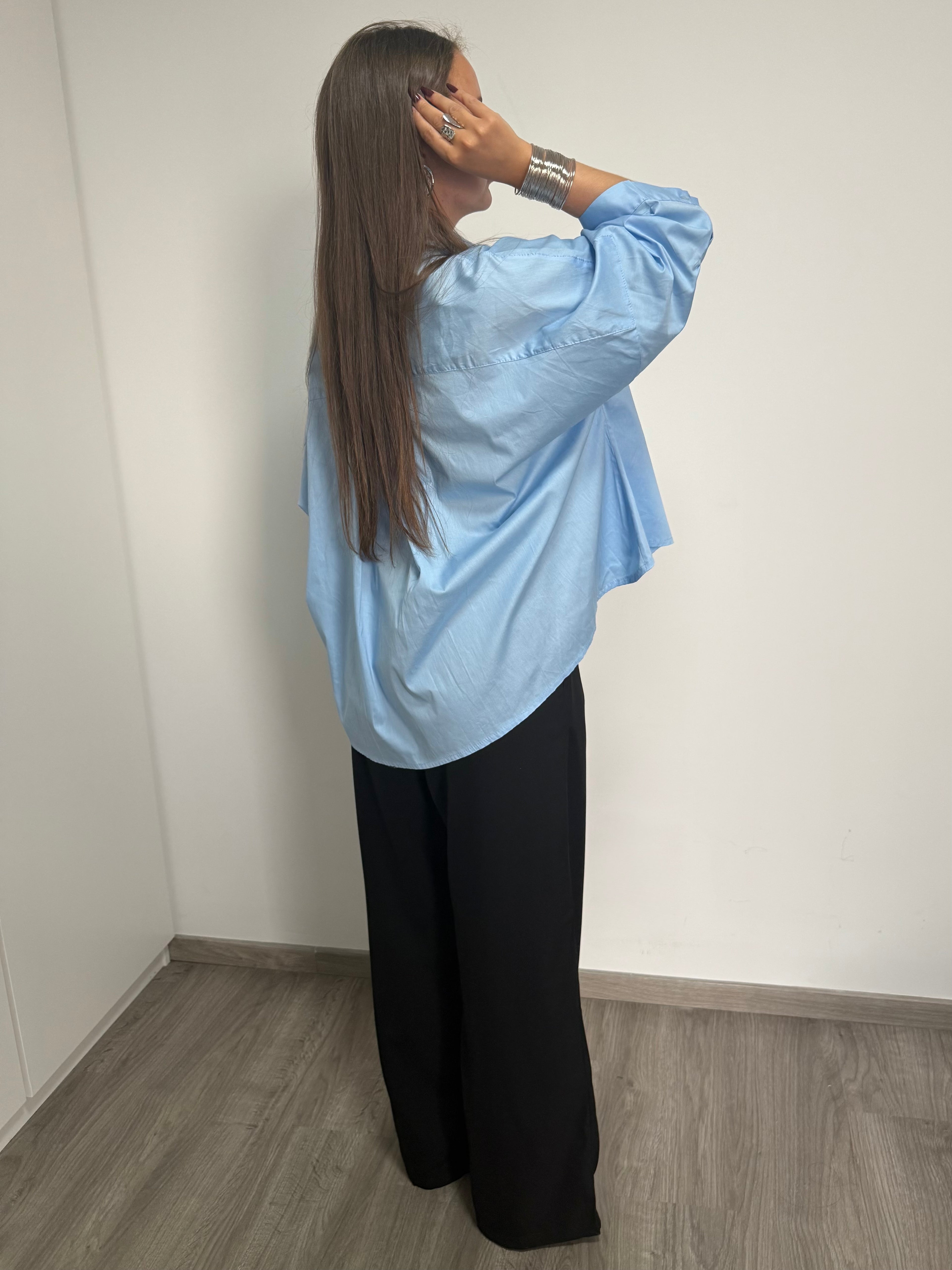 Pantalon habillé wide leg