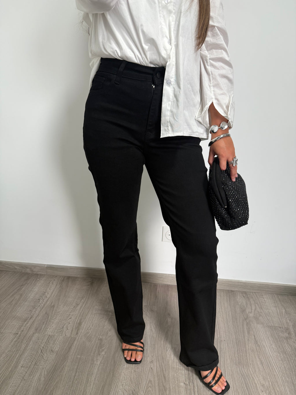 Jean noir Extra Long