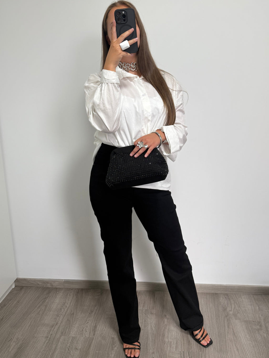 Jean noir Extra Long