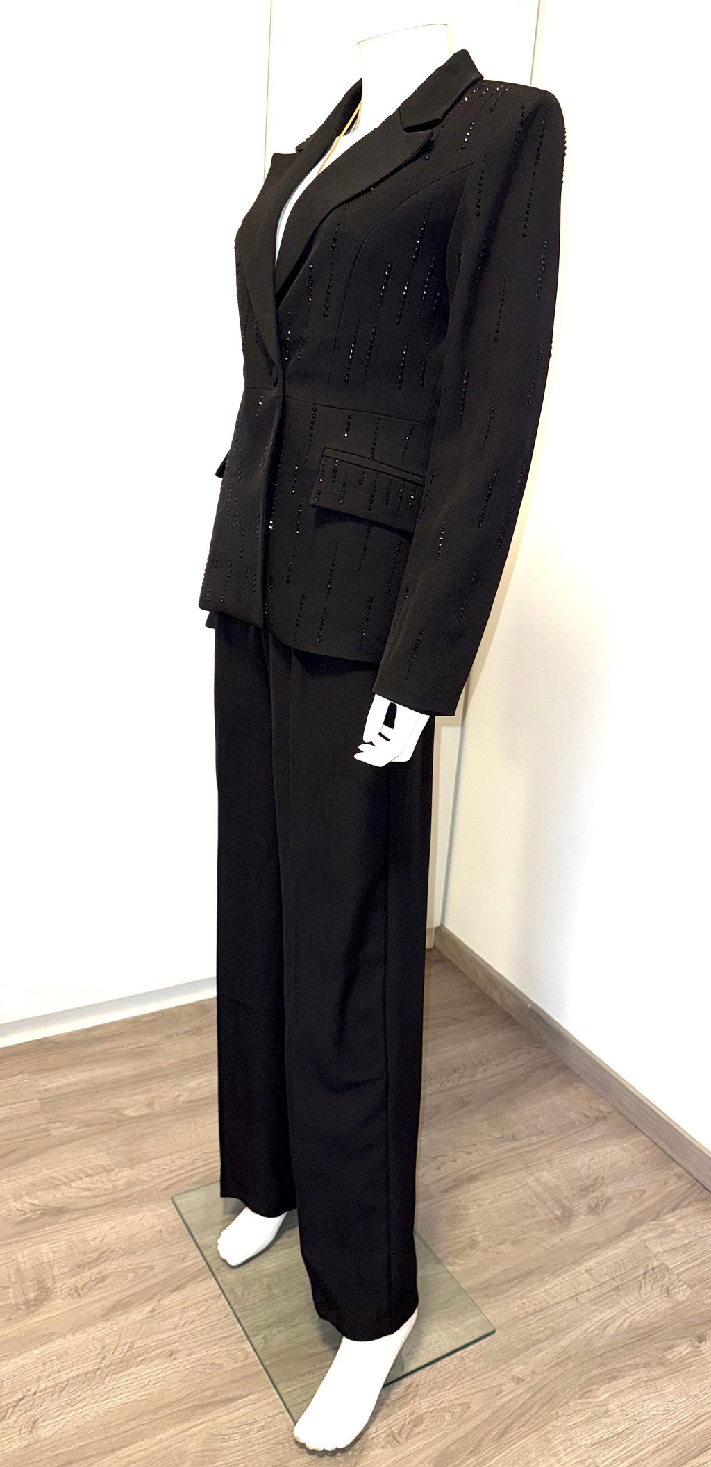 Tailleur Noir Strass